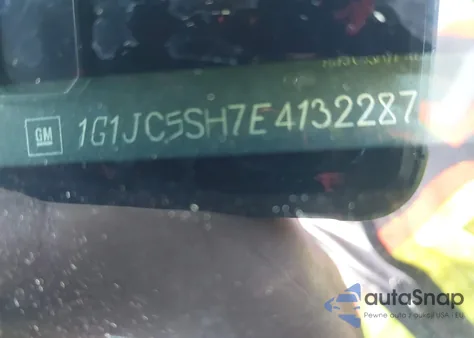 2014 Chevrolet Sonic Lt Auto from USA, damaged, VIN 1G1JC5SH7E4132287